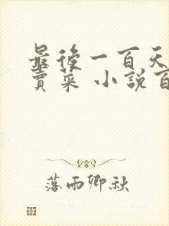 最后一百天BY卖菜 小说百度云