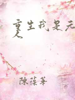 重生我是元帅夫人