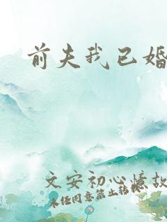 前夫我已婚