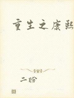 重生之康熙元后