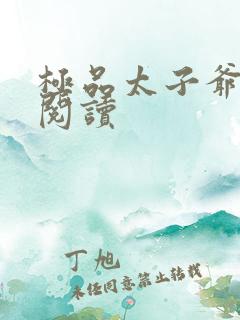 极品太子爷全文阅读