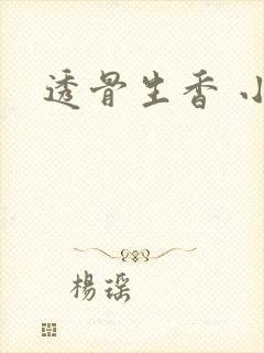 透骨生香 小说