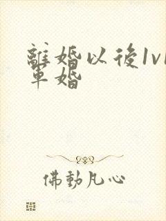 离婚以后1v1军婚