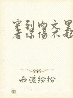 穿到肉文里的作者你伤不起