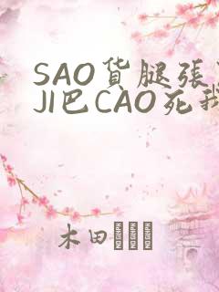 SAO货腿张开JI巴CAO死我