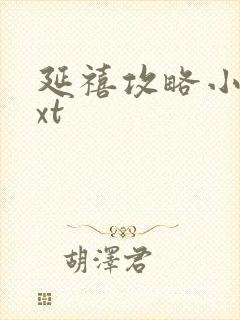 延禧攻略小说txt