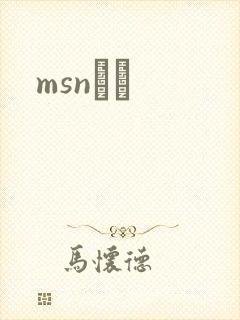 msnС˵