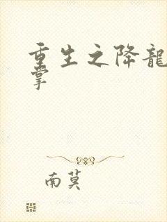 重生之降龙十八掌