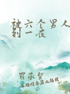 被六个男人躁J到一夜