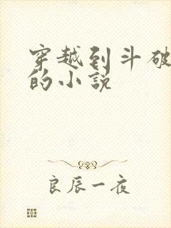 穿越到斗破苍穹的小说