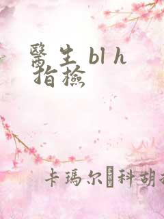 医生 bl h 指检