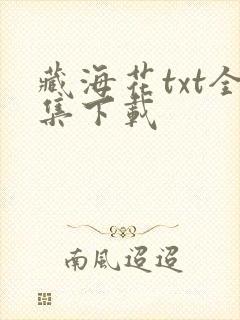 藏海花txt全集下载