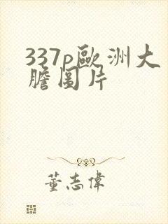337p欧洲大胆图片