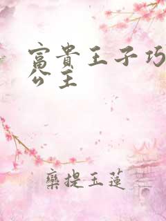 富贵王子巧遇穷公主