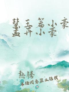 慧玉篇小豪续上孟卉小豪