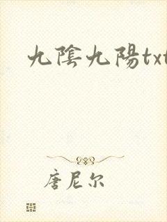九阴九阳txt