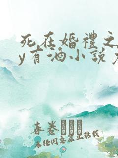 死在婚礼之前by有酒小说免费阅读