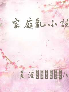 家庭乱小说