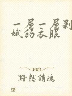 一层一层剥掉嫦娥的衣服