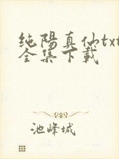 纯阳真仙txt全集下载