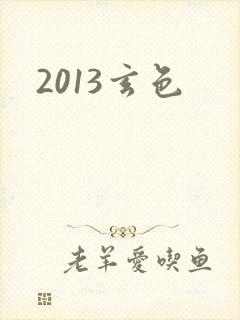 2013玄色