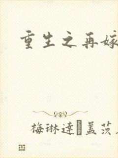 重生之再嫁前夫