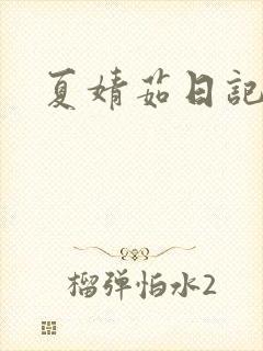 夏婧茹日记