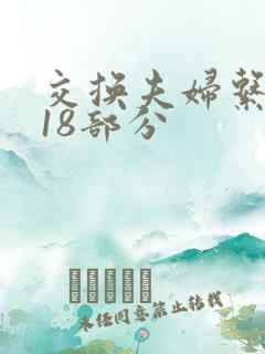 交换夫妇系列第18部分