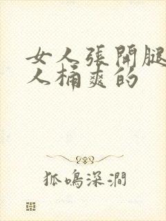 女人张开腿让男人桶爽的