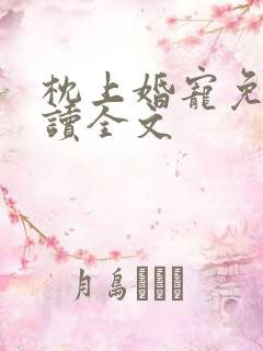 枕上婚宠免费阅读全文