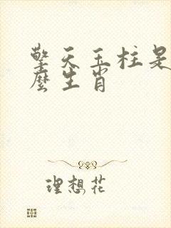 擎天玉柱是指什么生肖