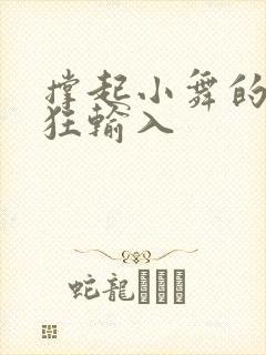 撑起小舞的腿疯狂输入