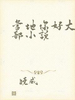 爹地你好大第二部小说