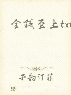 金钱至上txt