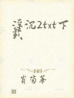浮沉2txt下载