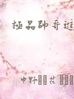 极品帅哥进化史