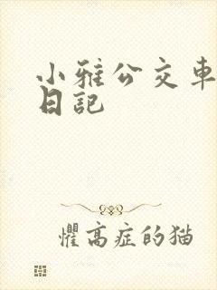 小雅公交车玩具日记