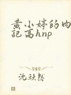 黄小婷的肉欲日记高hnp