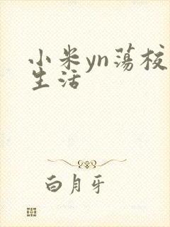 小米yn荡校园生活