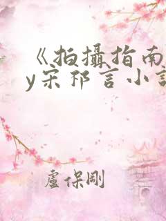 《拍摄指南》by宋祁言小说