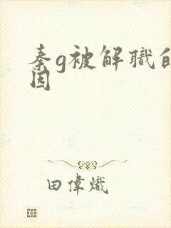 秦g被解职的原因