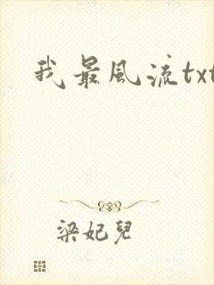 我最风流txt