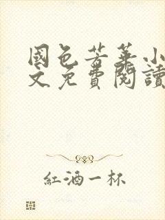 国色芳华小说全文免费阅读