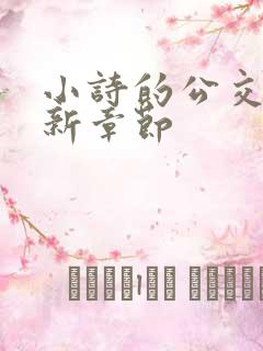 小诗的公交车最新章节