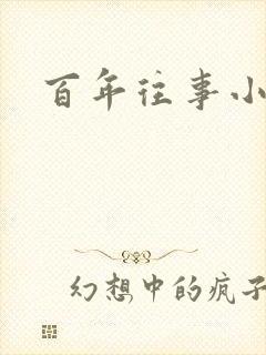 百年往事小说