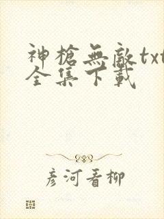 神枪无敌txt全集下载