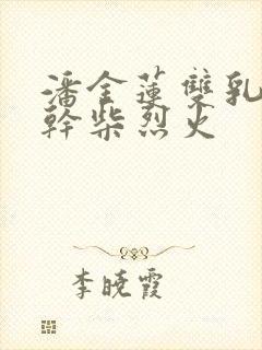 潘金莲双乳晃动干柴烈火