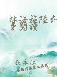 林洛施陆齐铭免费阅读