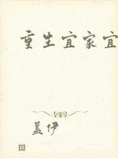 重生宜家宜室