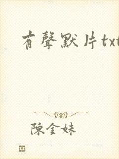 有声默片txt